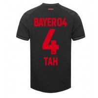 Bayer Leverkusen Jonathan Tah #4 Replika Hemmatröja 2023-24 Kortärmad